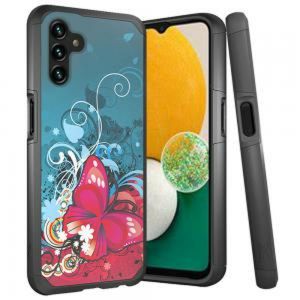 For Samsung Galaxy A13 5G MetKase Original ShockProof Case Cover - Butterfly Bliss