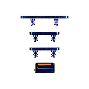 Hard Buttons (Power + Volume + Switch) for IP 12 Mini - Blue