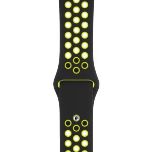 WATCH BANDS 42/44/45 BLACK INNER GREEN