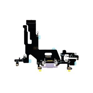 Aftermarket Plus Charging Port Flex Cable for IP 11 - Purple