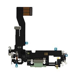 Aftermarket Plus Charging Port Flex Cable for IP 12 - Green