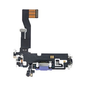 Aftermarket Plus Charging Port Flex Cable for IP 12 - Purple