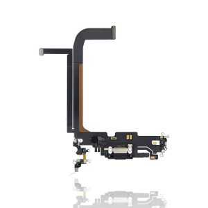 Aftermarket Plus Charging Port Flex Cable for IP 13 Pro Max - Graphite