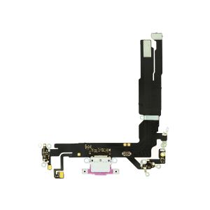 Aftermarket Plus Charging Port Flex Cable for IP 16 - Pink