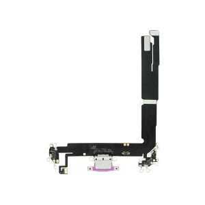 Aftermarket Plus Charging Port Flex Cable for IP 16 Plus - Pink
