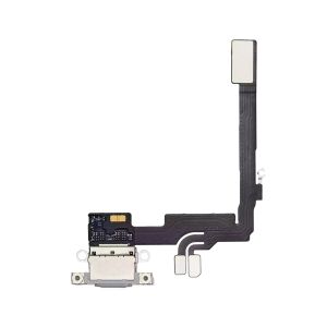 Aftermarket Plus Charging Port Flex Cable for IP 16 Pro - White Titanium