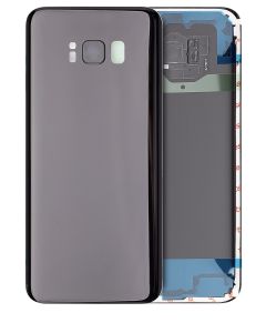 BACK COVER GLASS  FOR SAMSUNG GALAXY S8 (MIDNIGHT BLACK)