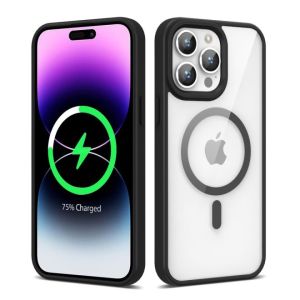 For Samsung S24 Ultra Skin Touch Feel [Magnetic Circle] Kickstand Hybrid - Black