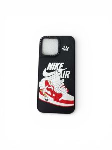 Black Jordan Air Character Case For iPhone 14 - F
