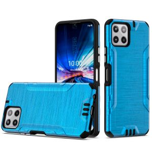 For Celero 5G Plus (2023) Strong Tough Metallic Design Hybrid - Blue