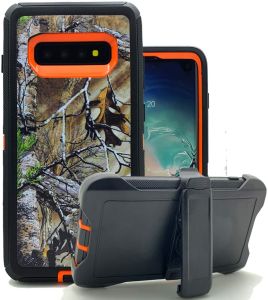 DEFENDER CASE FOR S10 CAMO ORANGE