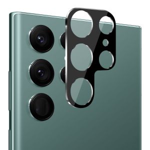 Samsung Galaxy s24 Ultra Camera Lens Colored Edge Tempered(2.5D) - Black