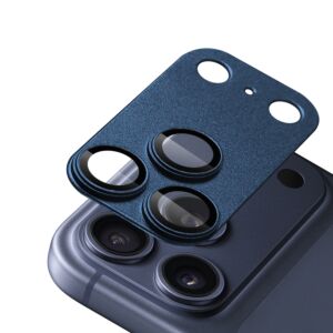For iPhone 17 Pro Camera Metal Tempered Glass - Blue