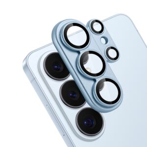 For Samsung s26 Ultra Camera Metal Tempered Glass - Blue
