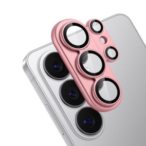 For Samsung s26 Ultra Camera Metal Tempered Glass - Pink