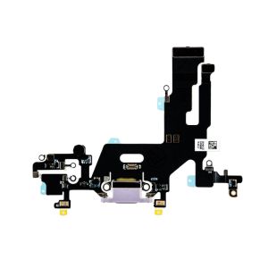 Premium Charging Port Flex Cable for iPhone 11 - Purple