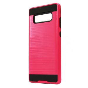 BRUSH METAL CASE FOR NOTE 8 PINK