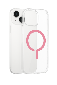 Inner Shockproof Magnetic Ring for iPhone 16 PLUS-PINK