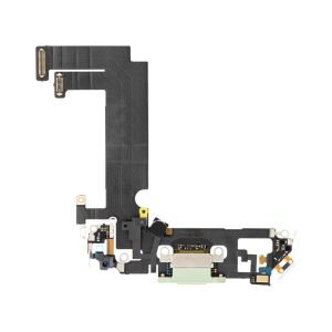 Premium Charging Port Flex Cable with Board for iPhone 12 Mini - Green