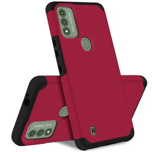 For Wiko Voix Tough Strong Hybrid (Magnet Mount Friendly) Case Cover - Virtual Pink