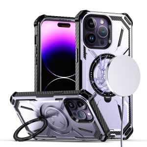 For iPhone 11 (XI6.1) Premium Circle [Magnetic Circle] KickKickstand - Light Purple