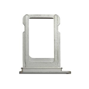 Single Sim Card Tray for iPhone XS Max - Silver