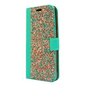 Diamond Wallet  Case For Iphone 11 Pro Teal