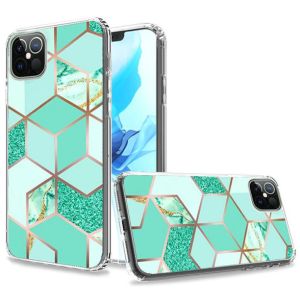 For iPhone 12 & iPhone 12 Pro (Open Camera Hole) Trendy Fashion Design Hybrid Case Cover - Tranquil