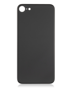 BACK GLASS REPLACEMENT FOR IPHONE SE (2022) Black