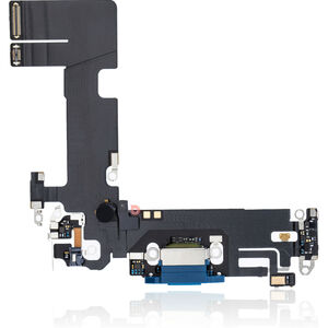 Premium Charging Port Flex Cable with Board for IPHONE 13 - Blue