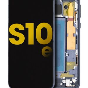 Refurbished OLED Assembly With Frame For Samsung S10e - Prism Black