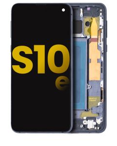Refurbished OLED Assembly with Frame for Samsung S10e - Flamingo Pink