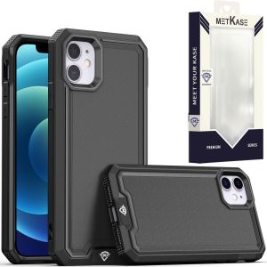 For Samsung A23 5G METKASE Rank Tough Strong Modern Fused Hybrid in Slide-Out Package - Black