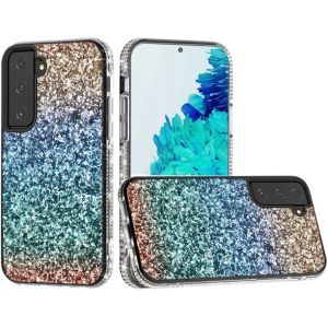 Samsung Galaxy s21, s30 Decorative Glitter with Diamond All Around Hybrid - A Style