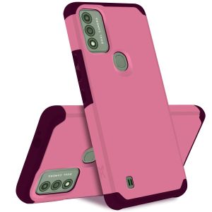 For Wiko Voix Tough Strong Hybrid (Magnet Mount Friendly) Case Cover - Fruity Wine