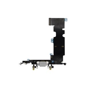 Premium Charging Port Flex Cable for iPhone 8 Plus - Silver