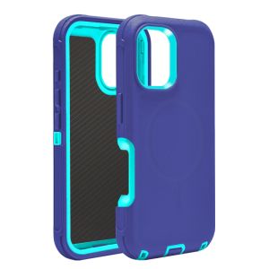 MagSafe Defender Case For iPhone 16 -Blue