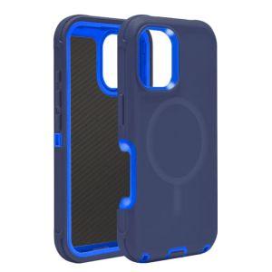 MagSafe Defender Case For iPhone 15 Pro Max - Blue