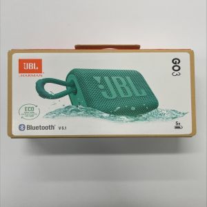 JBL Go 3: Portable Speaker with Bluetooth, Built-in Battery, Waterproof and Dustproof Feature - ECO GREEN