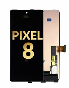 Refurbished OLED Assembly with Frame For Pixel 8 (With Finger Print Sensor) - All Colors
