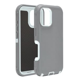 Defender Case For Samsung S25 Plus - Gray  (Without Clip)