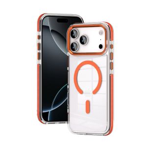 [PolyBag] Color Magnetic Ring for iPhone 15 PRO MAX-ORANGE
