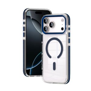 Color Magnetic Ring for iPhone 16 PLUS -BLUE