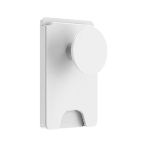 Pop-Ring With Wallet - White