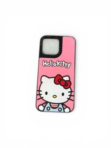 Pink Hellokitty Character Case For iPhone 14 -U