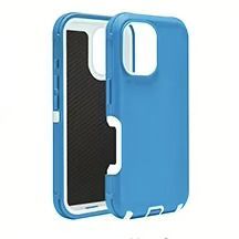 Defender Case For Apple iPhone 16 Pro Max - Teal (WITHOUT CLIP)