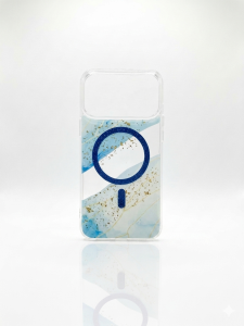 [PolyBag] Magnetic Wireless Charging Mobile Phone Cover for Samsung S26 Ultras-Blue