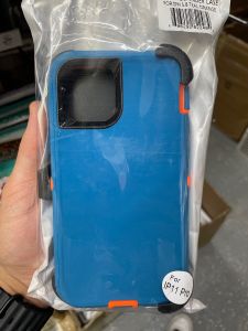 DEFENDER CASE FOR IPHONE 11 PRO TEAL ORANGE