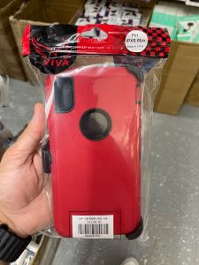 Defender Case For Apple iPhone XS Max- Red