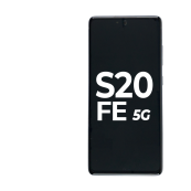 Refurbished OLED Assembly with Frame for Samsung S20 FE - Cloud Orange